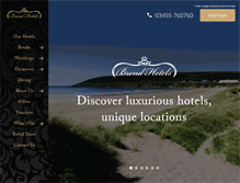 Tablet Screenshot of brend-hotels.co.uk